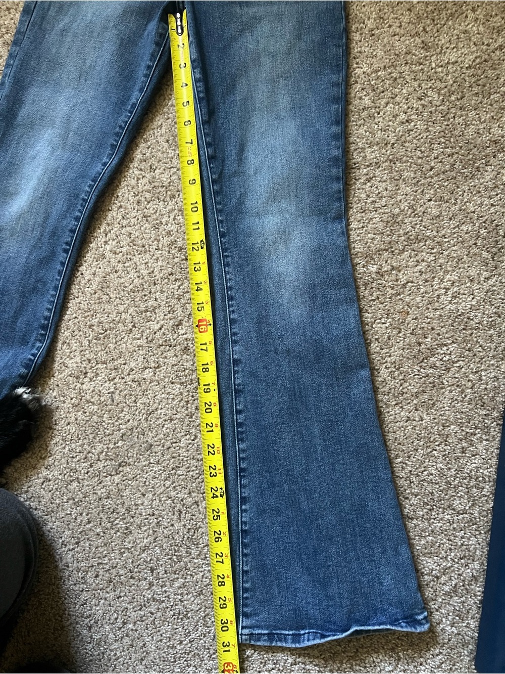 Lucky Brand “Stevie High Rise Flare” Stretch Women’s Jeans Size 4 Fitted - Picture 12 of 12